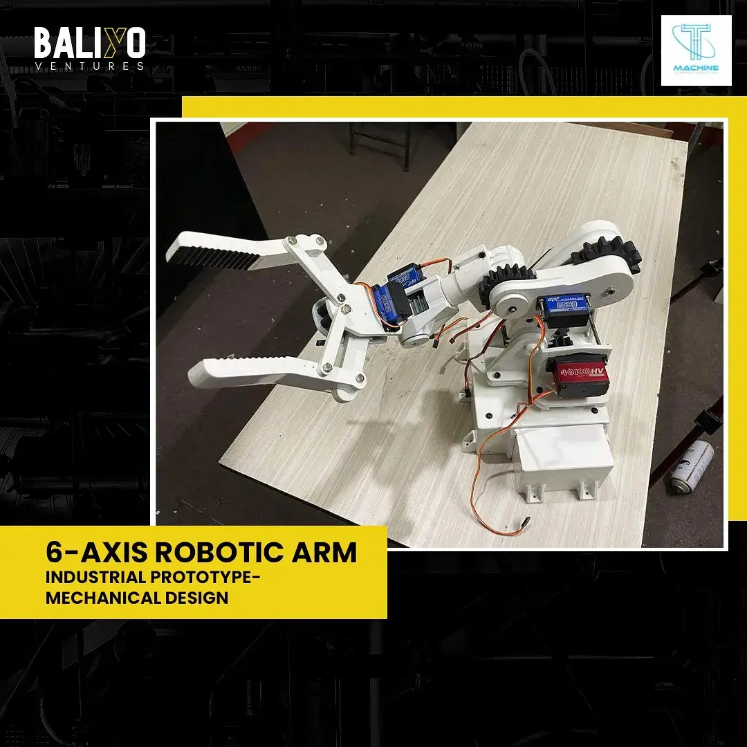 6-Axis Robotic Arm Development Kit Gallery 3